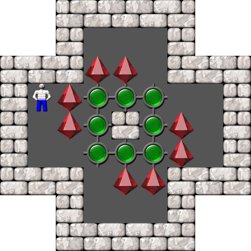 Sokoban Kevin 11 level 63